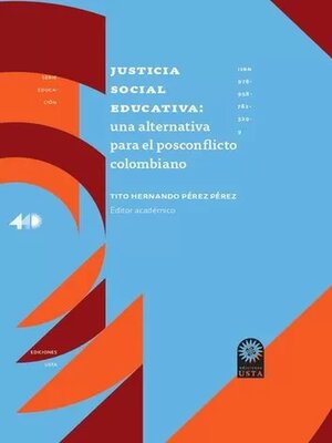 cover image of Justicia social educativa